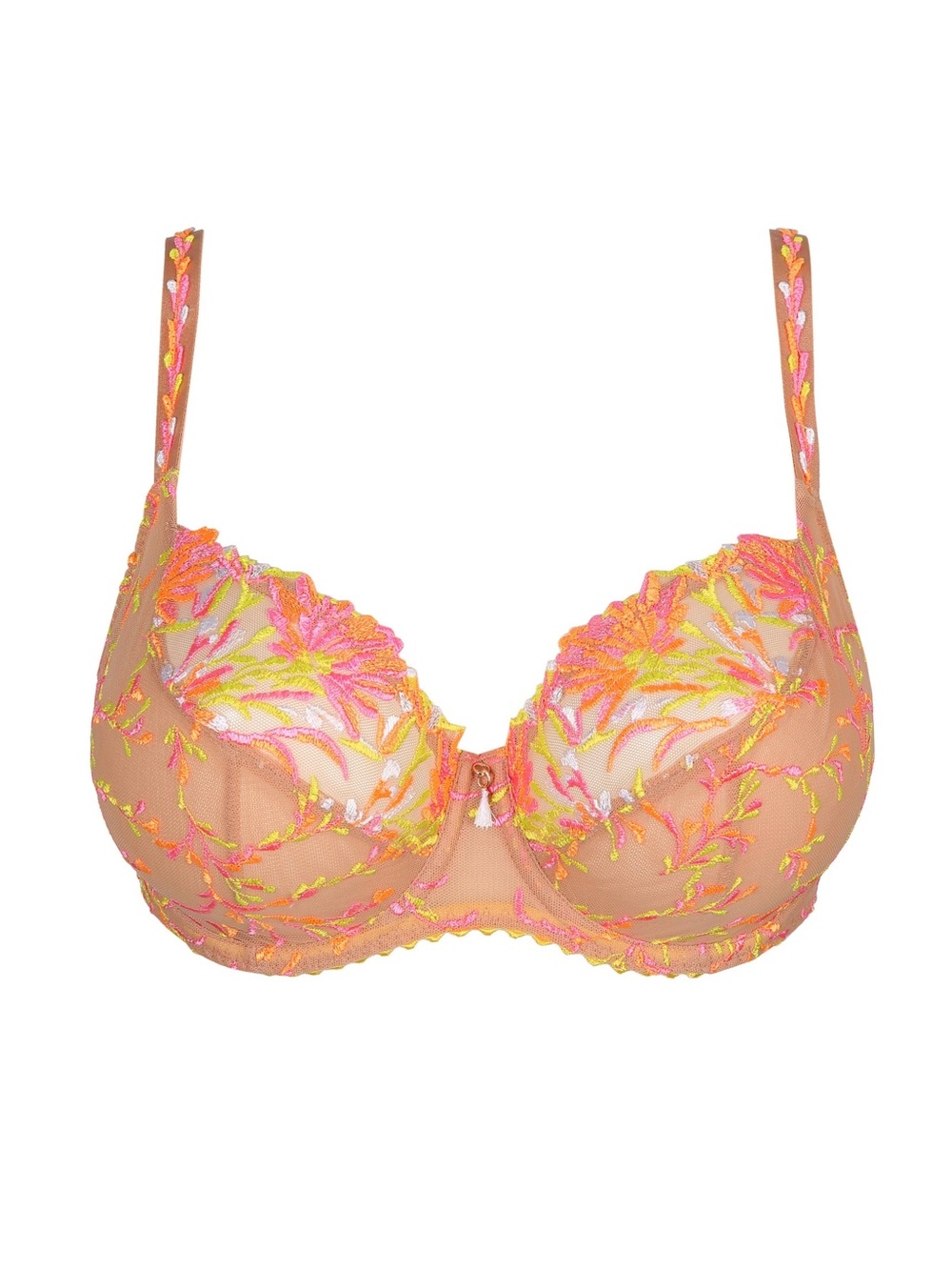 Prima Donna Las Salinas Balconette Unlined Bra Size 70E Sexy Feminine Colourful